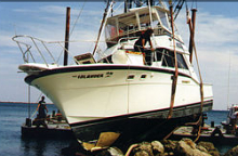 salvage boats for sale